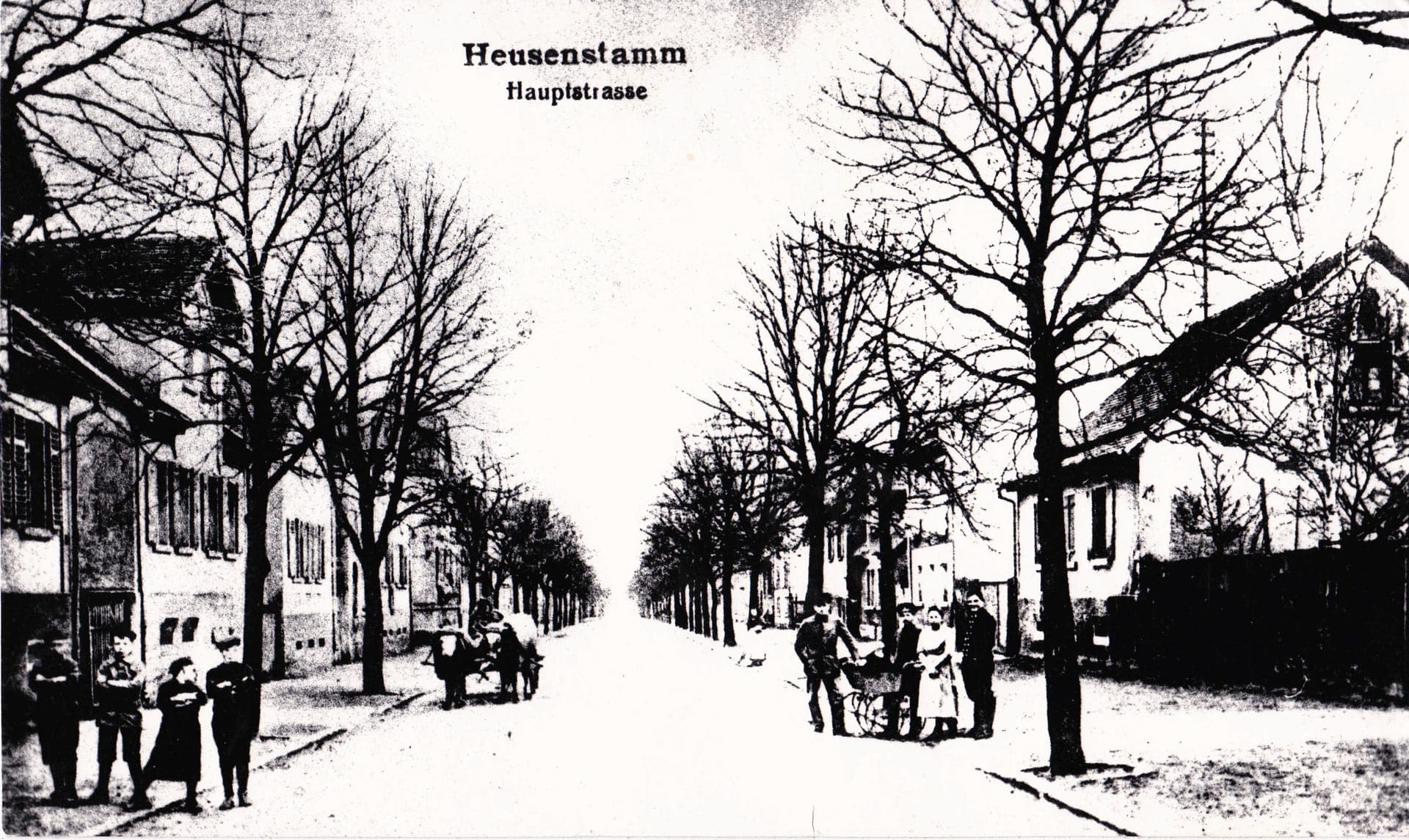 Frankfurter Straße (um 1915)